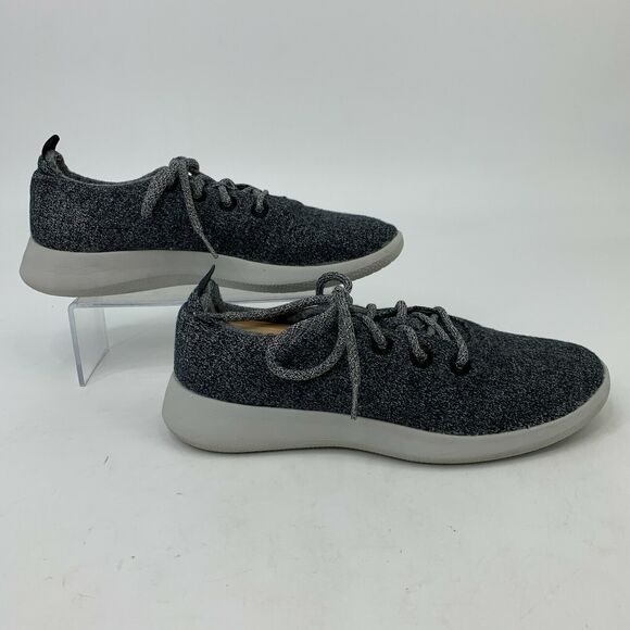 Allbirds Wool Runners Mens 10 Gray Lightweight Lace Up Athletic Training Shoes main image 7